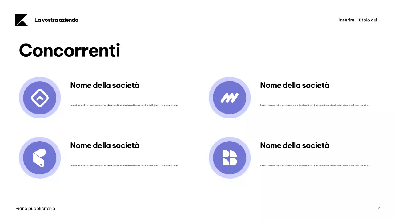 Documento sul piano pubblicitario moderno della Marina Militare