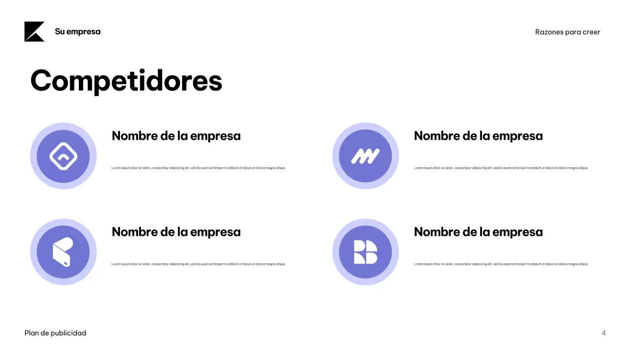 Documento del Plan de Publicidad Moderna de la Armada