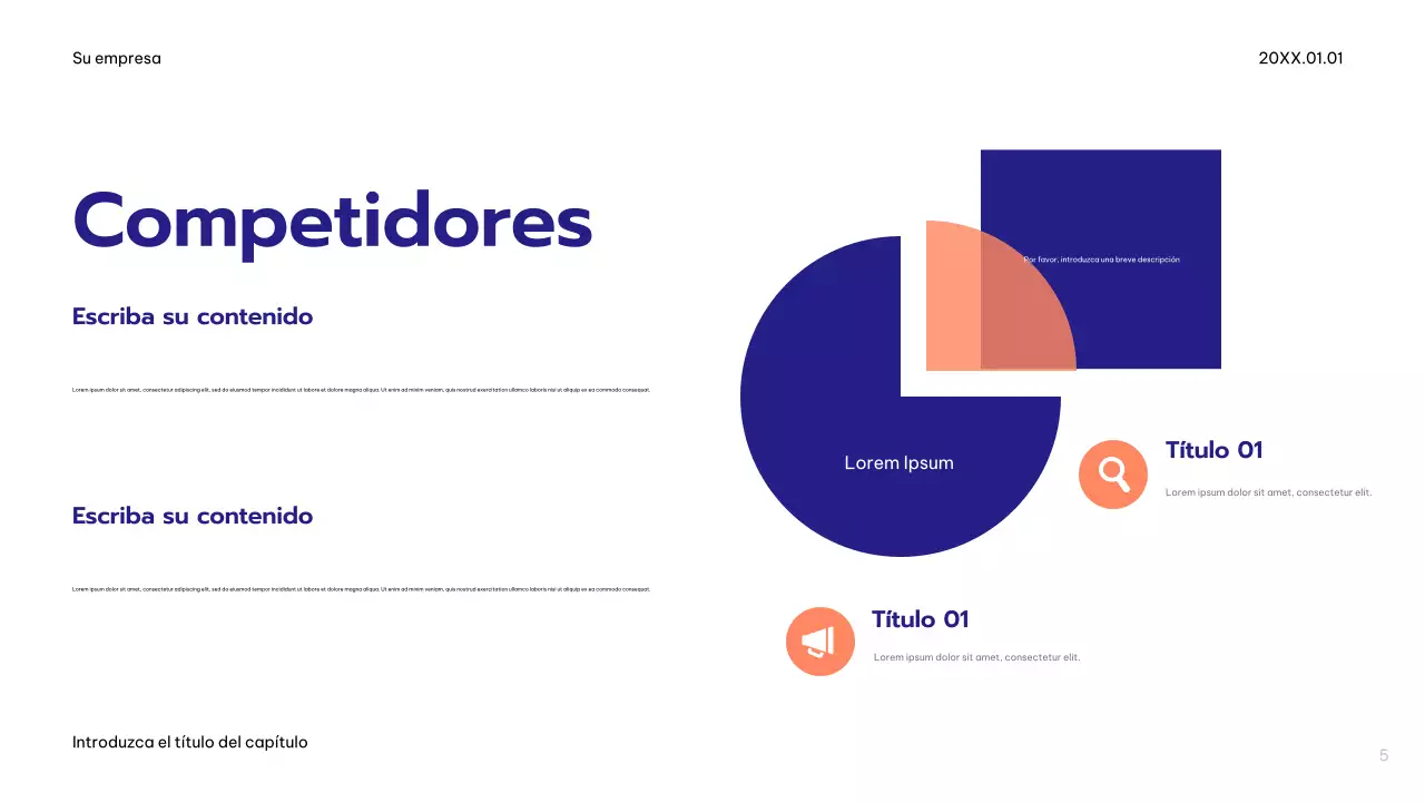 Plan de publicidad Blue Modern