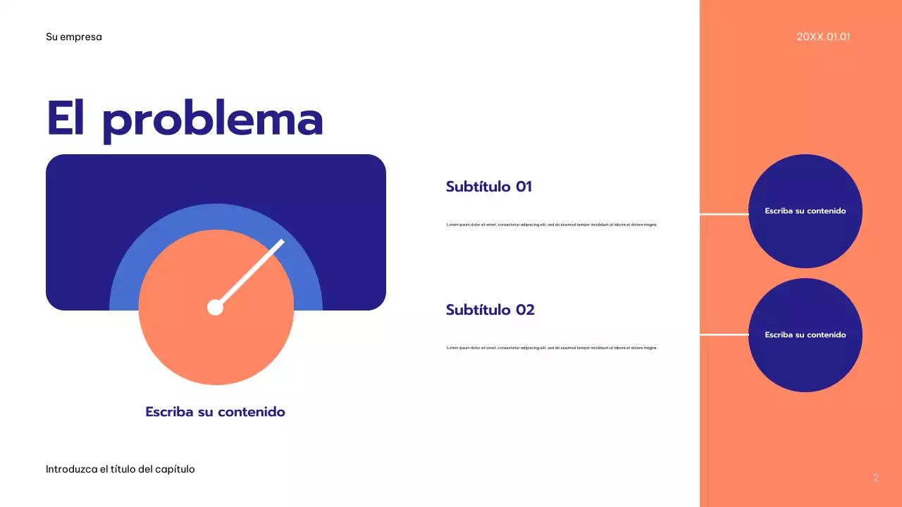 Plan de publicidad Blue Modern