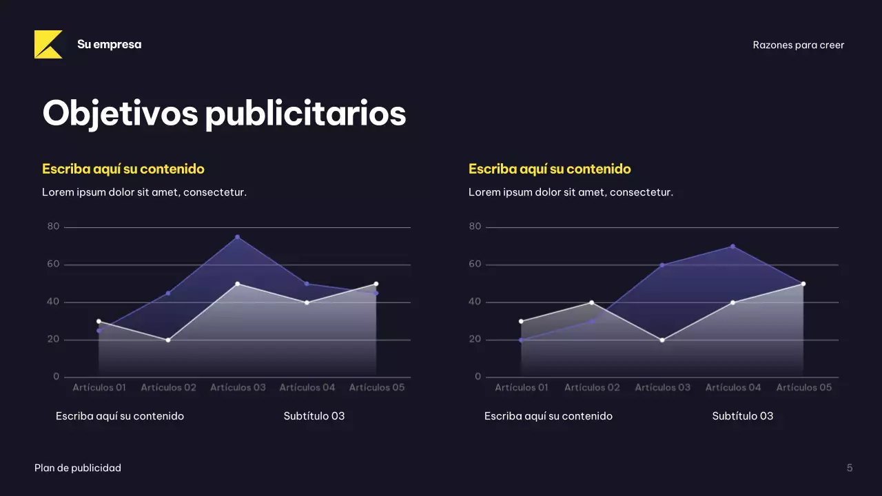 Documento del Plan de Publicidad Moderna de la Armada