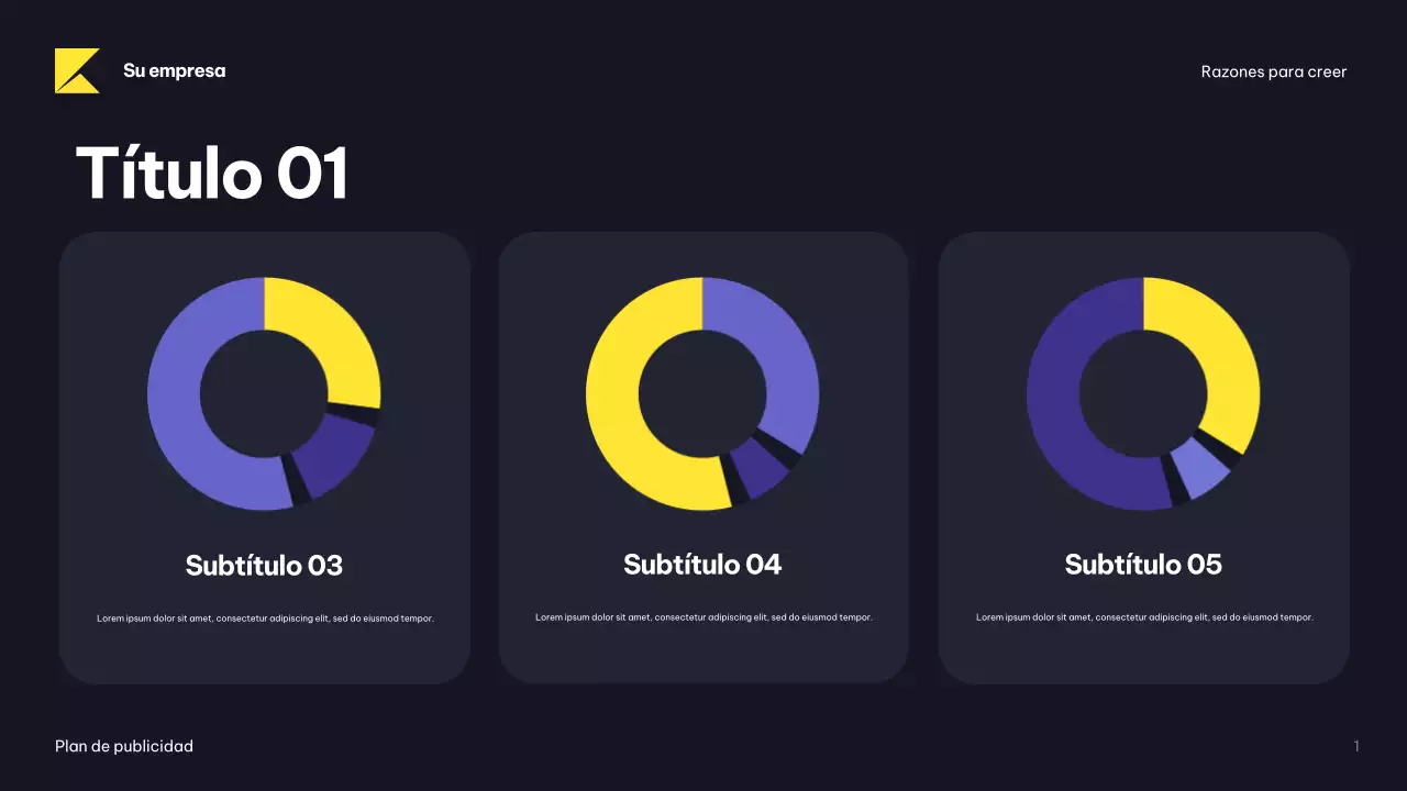 Documento del Plan de Publicidad Moderna de la Armada