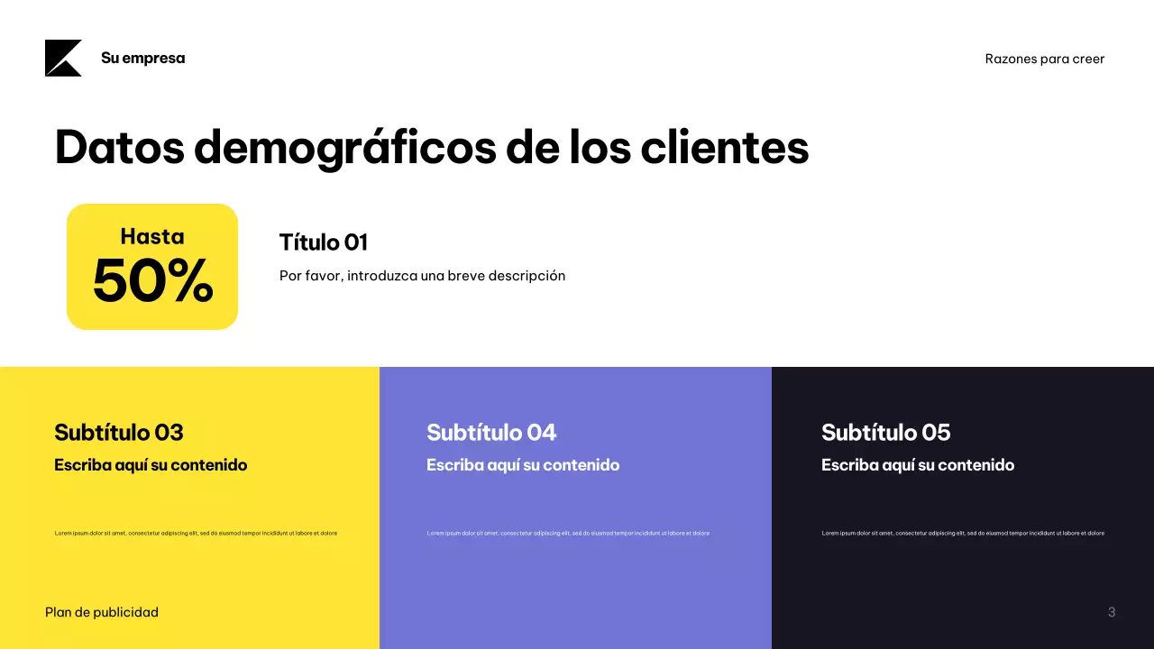 Documento del Plan de Publicidad Moderna de la Armada