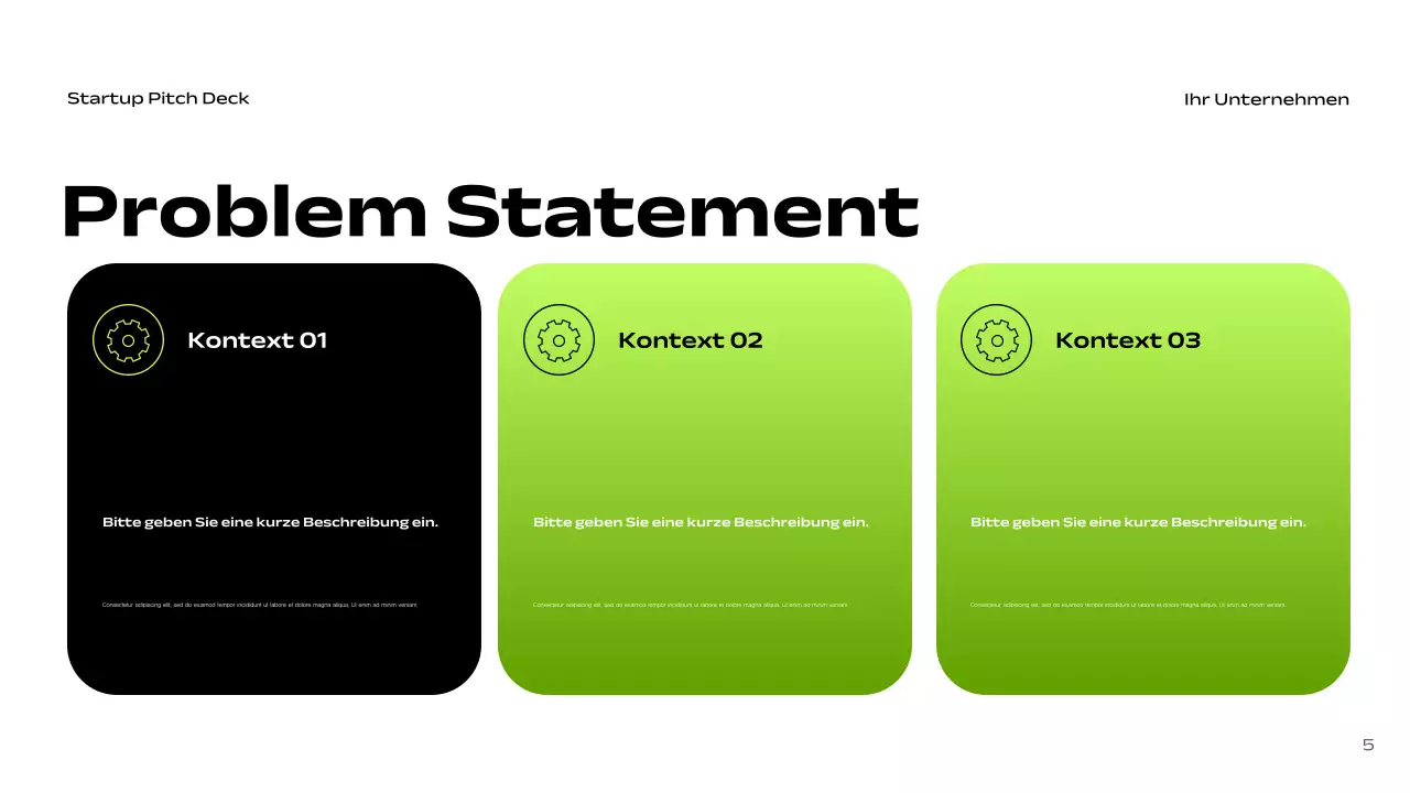 Black Modern Startup Pitch