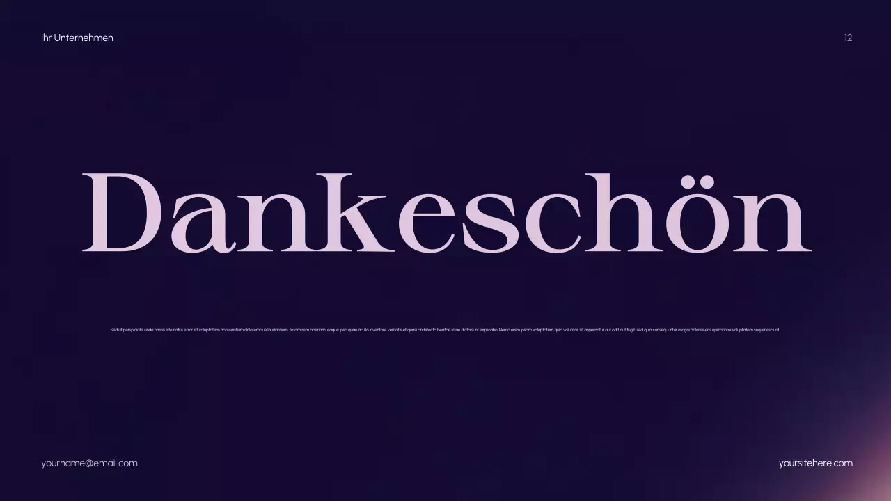 Lila Abstrakt Startup Pitch