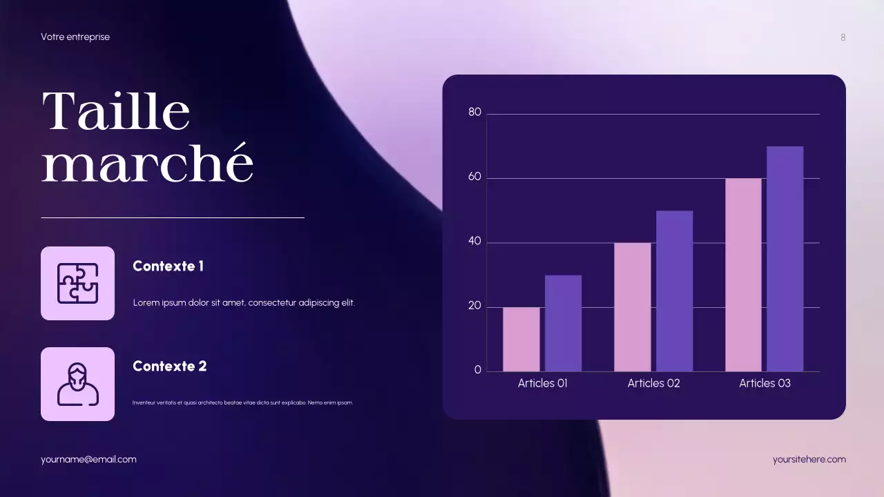 Purple Abstract Startup Pitch