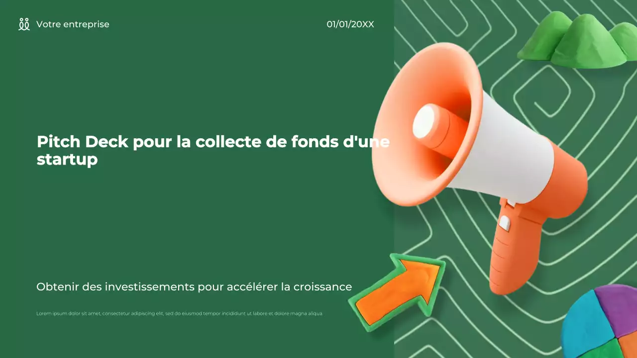 Promotion d'une startup verte et moderne