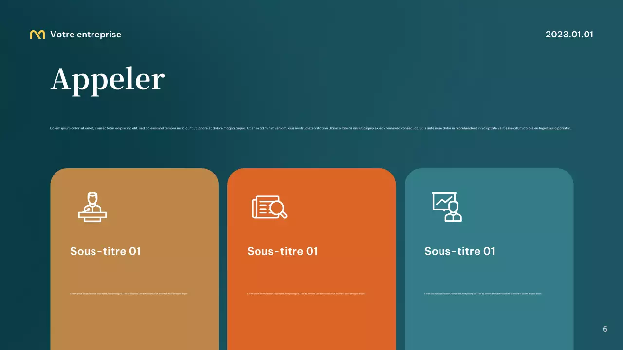Présentation professionnelle sarcelle de la création d'entreprise