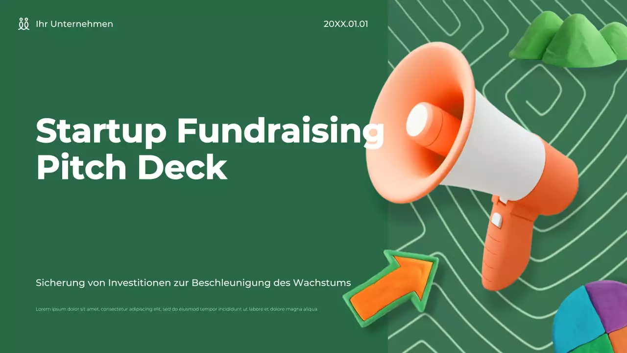 Green Modern Startup Promotion