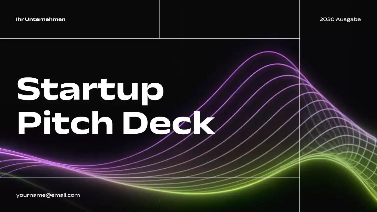 Black Modern Startup Pitch