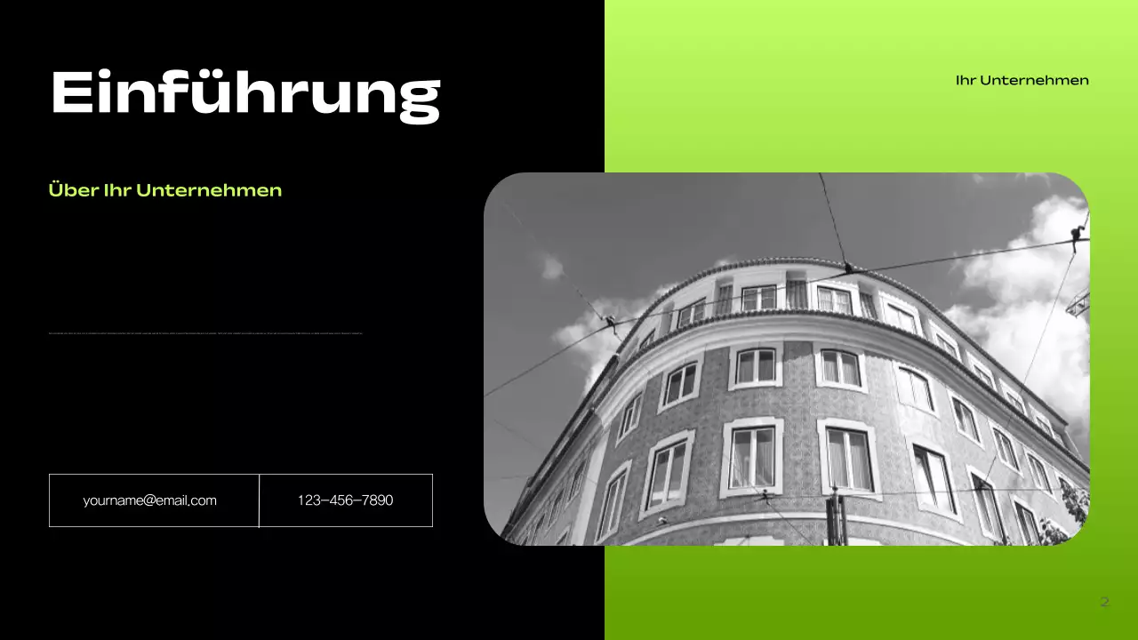 Black Modern Startup Pitch