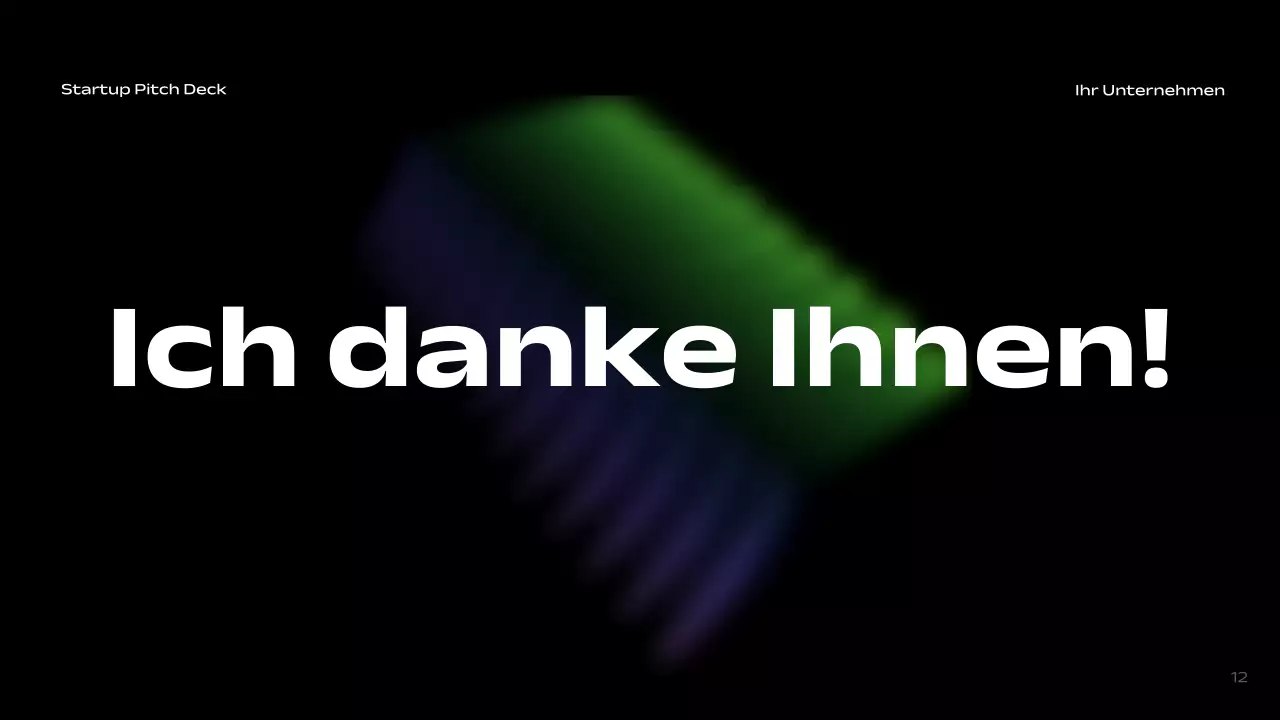 Black Modern Startup Pitch