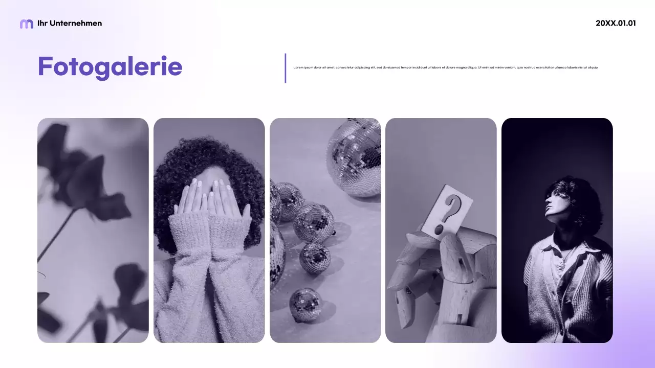 Lila Moderne Social Media Promotion