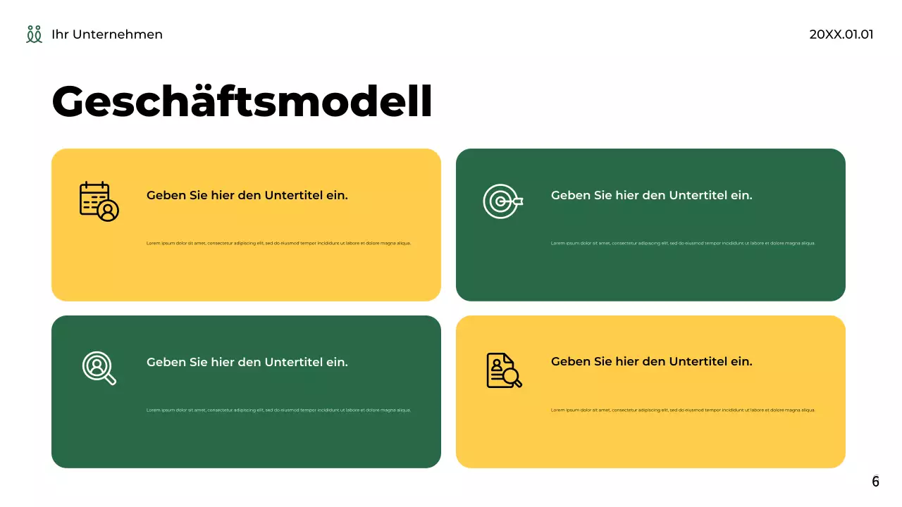 Green Modern Startup Promotion