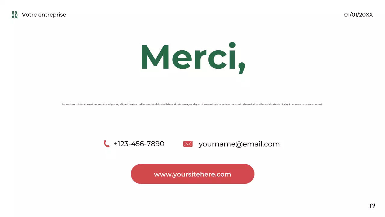 Promotion d'une startup verte et moderne