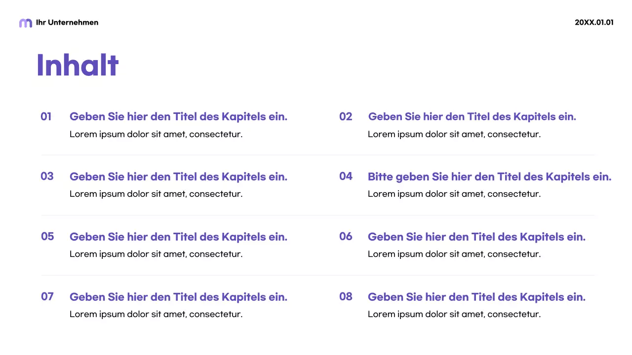 Lila Moderne Social Media Promotion