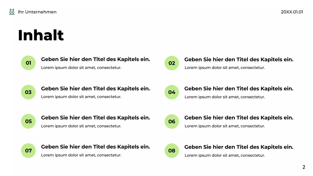 Green Modern Startup Promotion