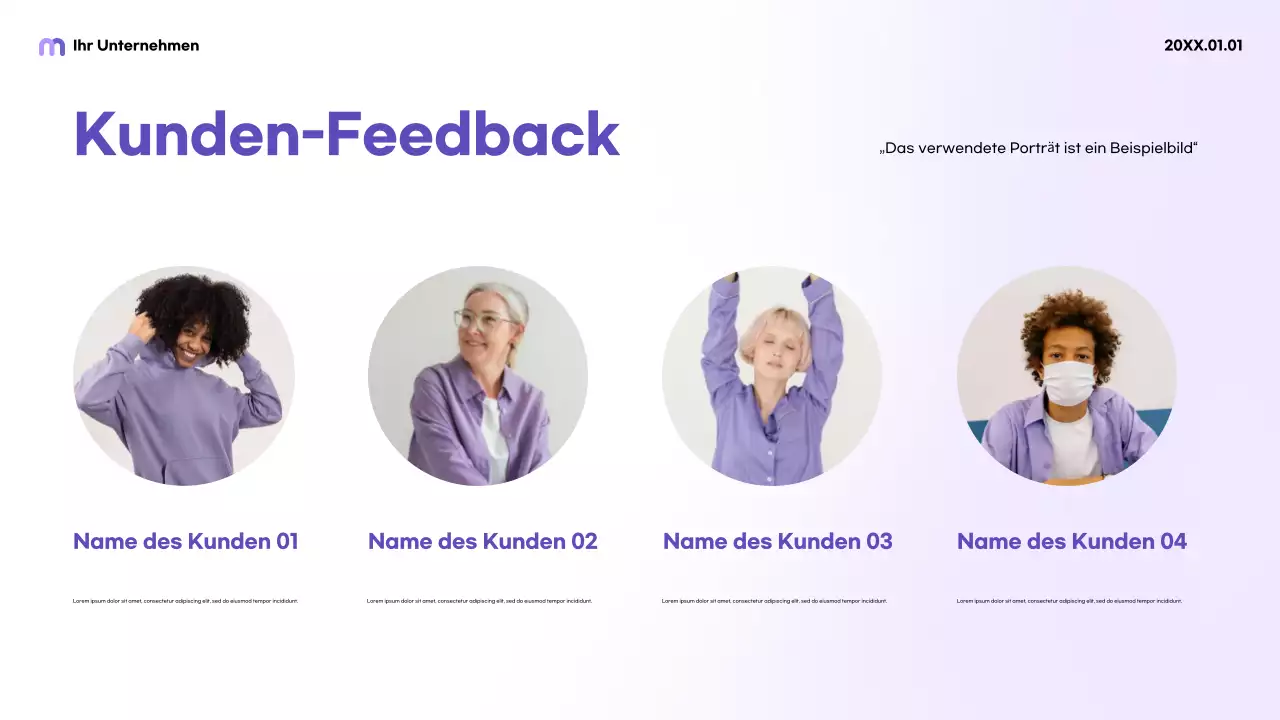 Lila Moderne Social Media Promotion