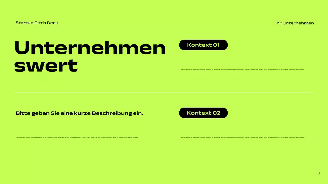 Black Modern Startup Pitch