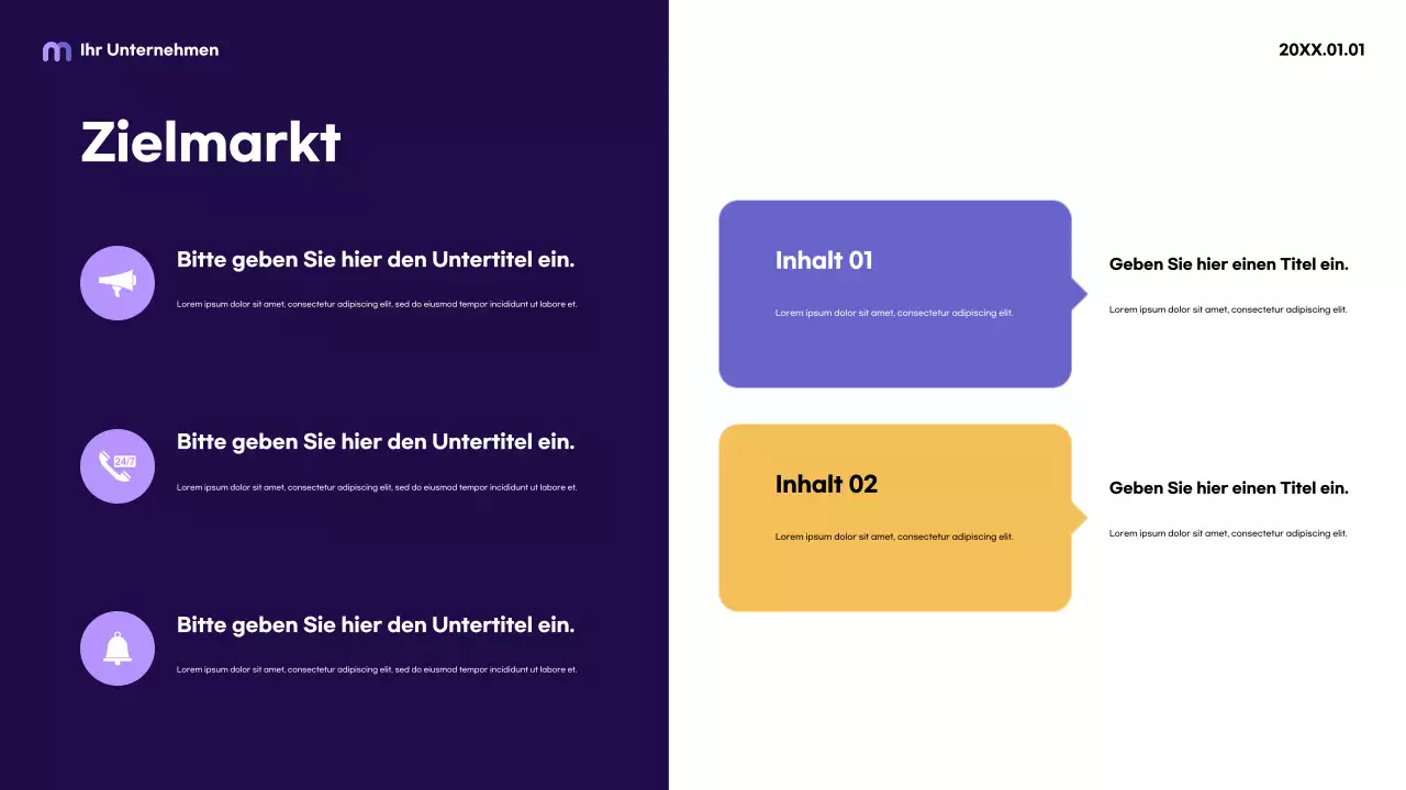 Lila Moderne Social Media Promotion