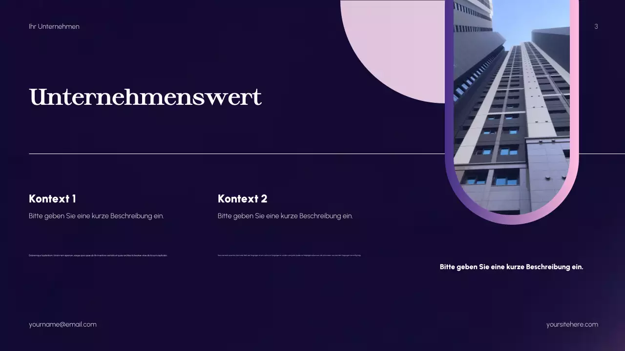 Lila Abstrakt Startup Pitch