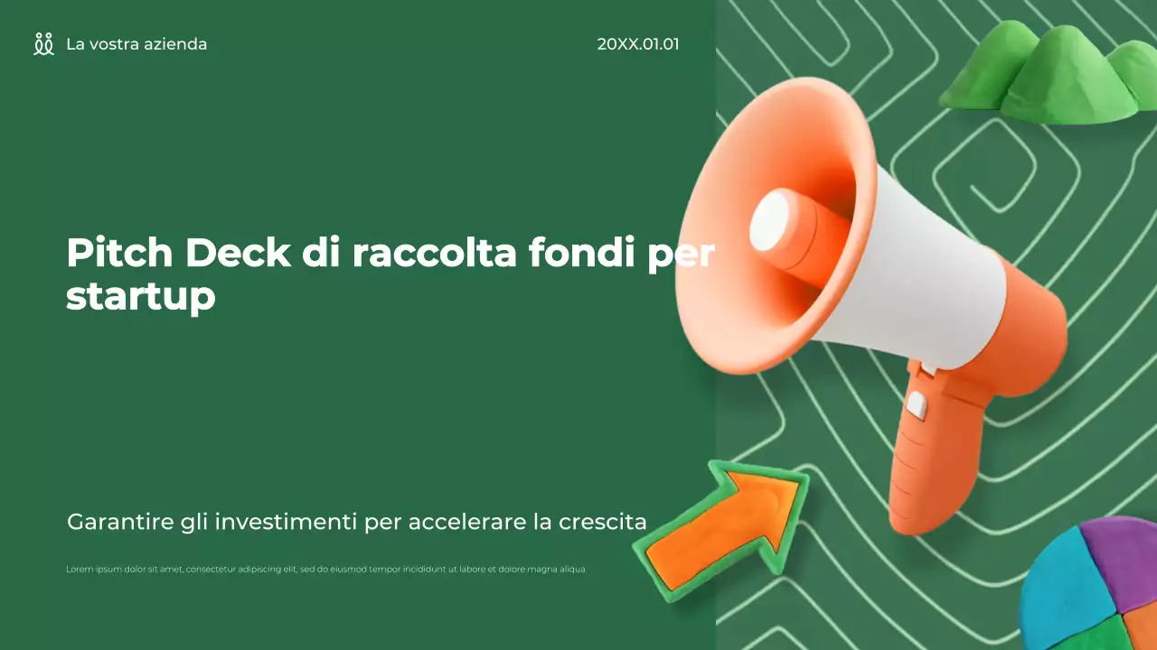 Promozione di startup moderne e verdi