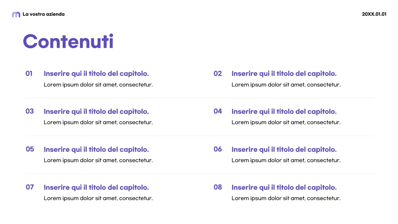 Promozione dei social media moderna in viola