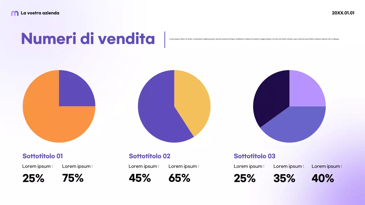 Promozione dei social media moderna in viola