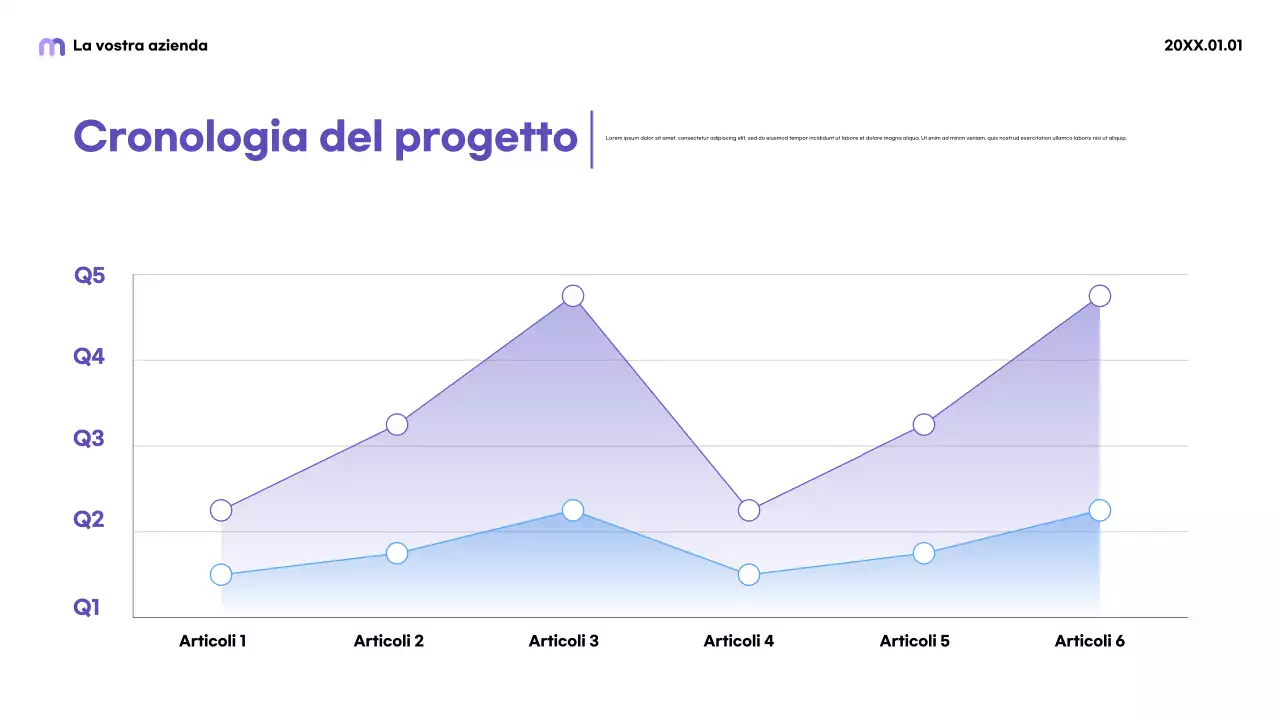 Promozione dei social media moderna in viola