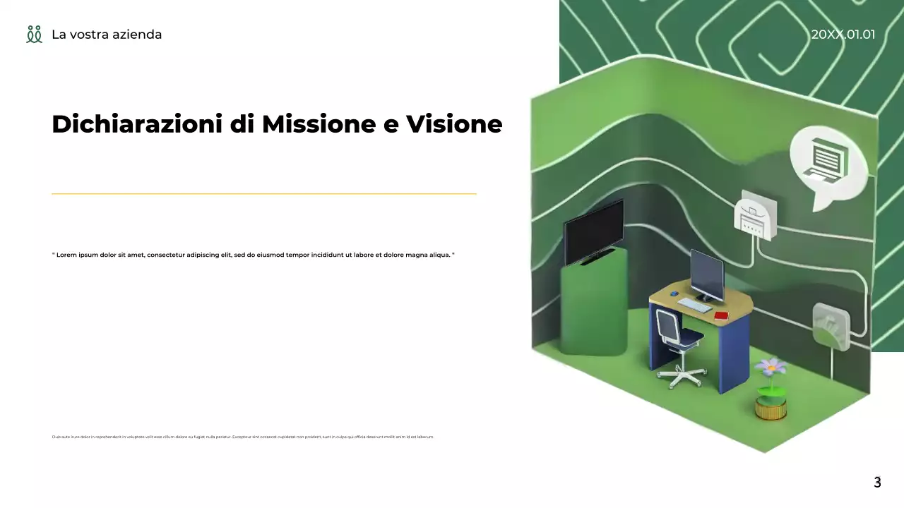 Promozione di startup moderne e verdi