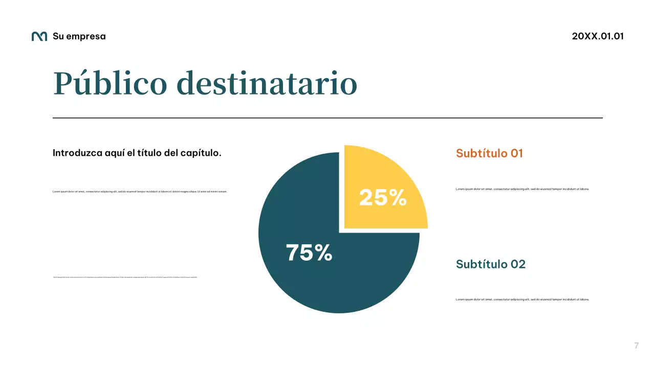 Teal Presentación profesional de startups