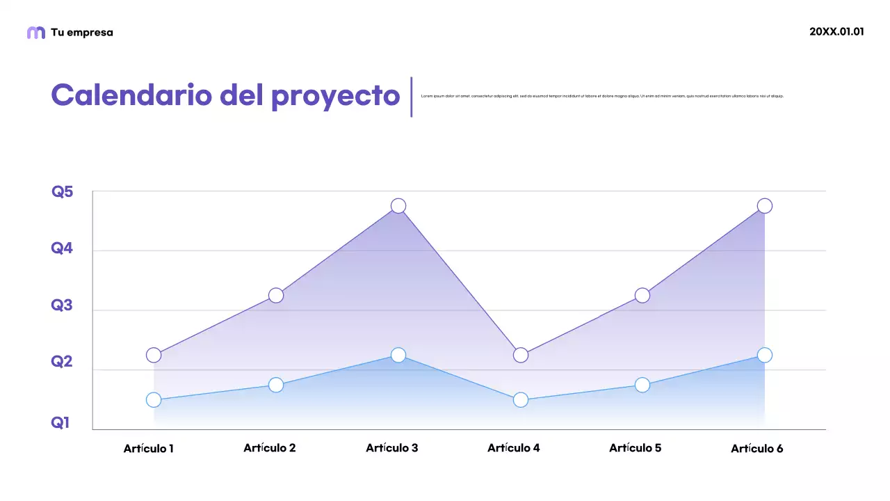 Promoción en redes sociales Purple Modern