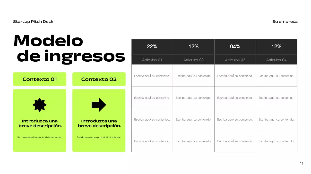 Black Modern Startup Pitch