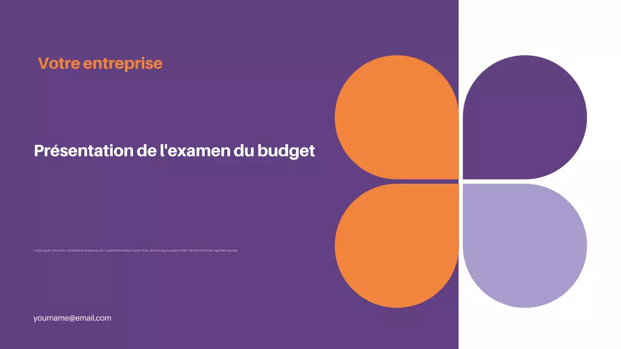 présentation de la finance moderne en violet