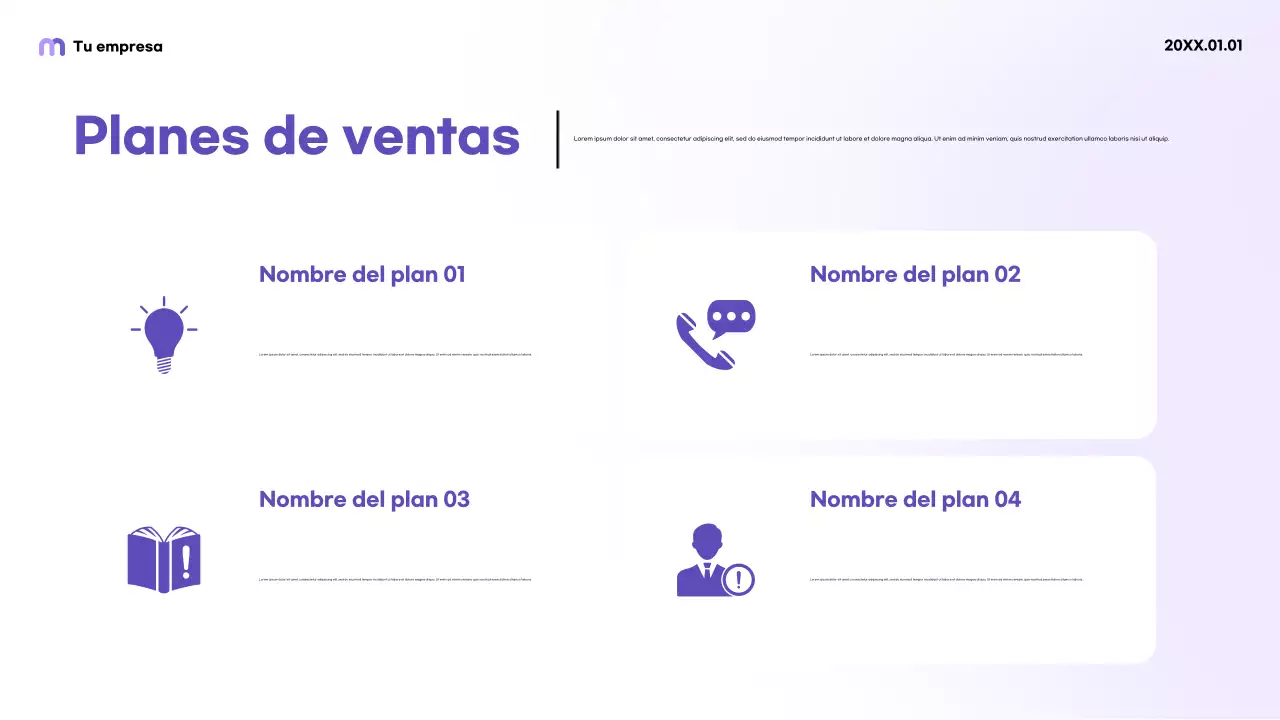 Promoción en redes sociales Purple Modern