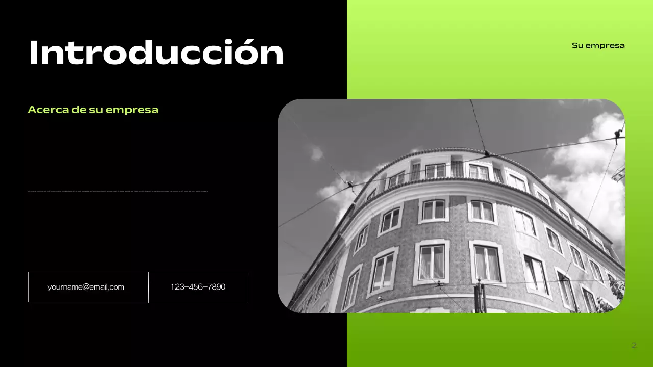 Black Modern Startup Pitch