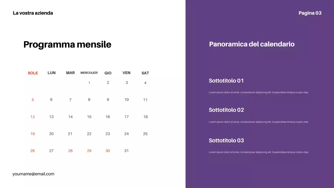 presentazione della finanza moderna viola