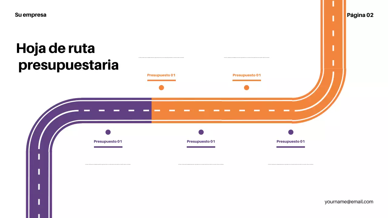 purple modern finance presentation