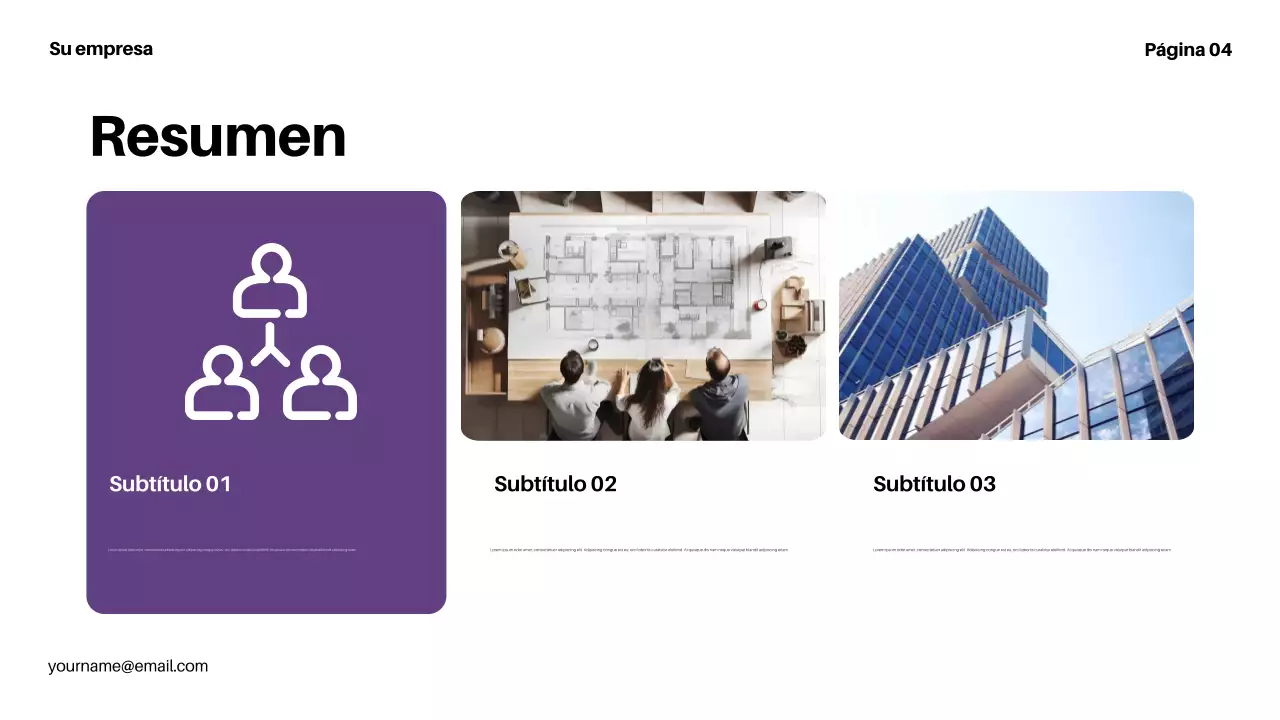 purple modern finance presentation