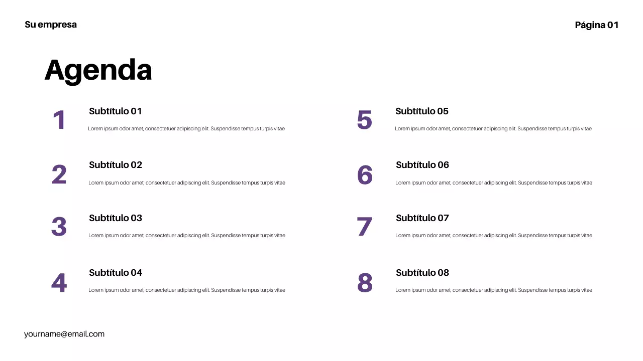 purple modern finance presentation