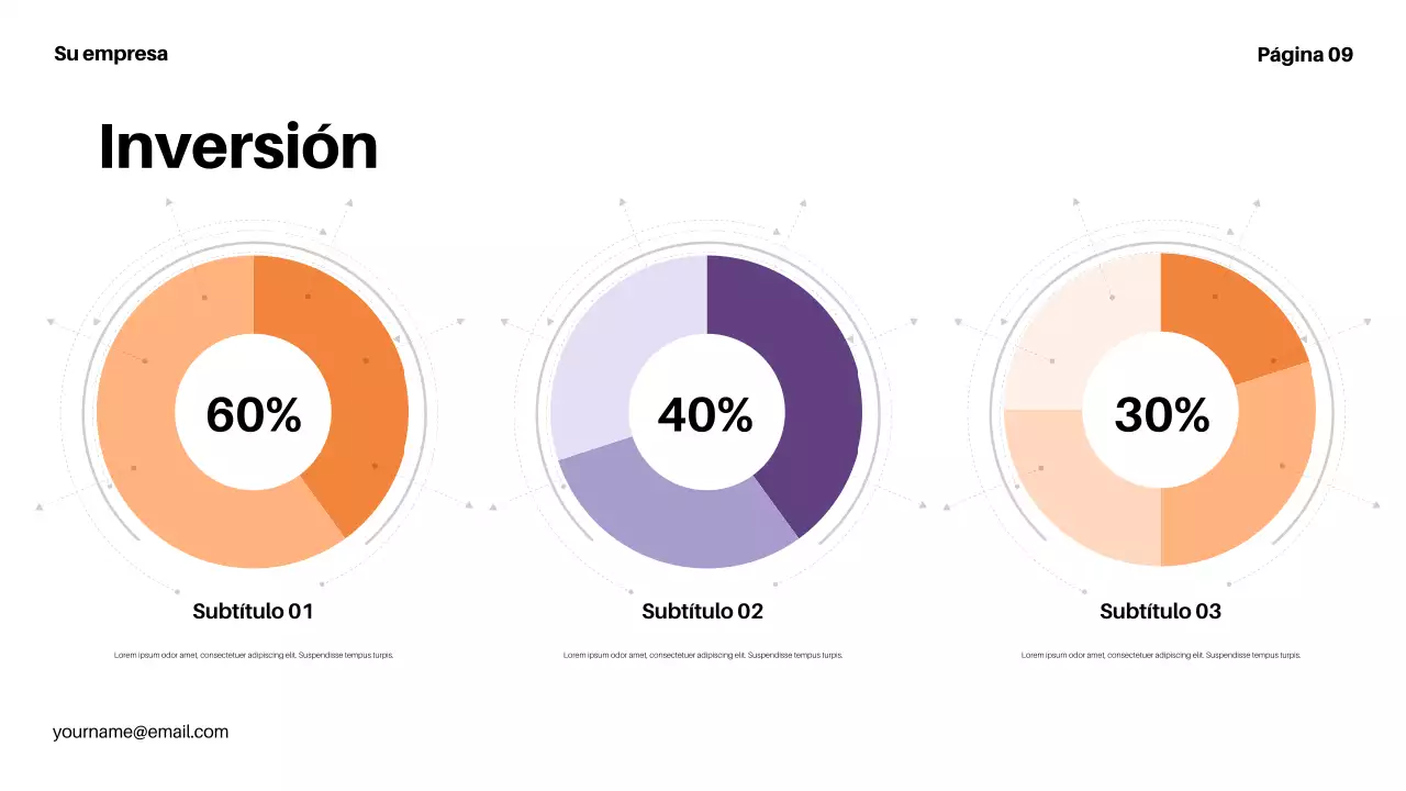 purple modern finance presentation