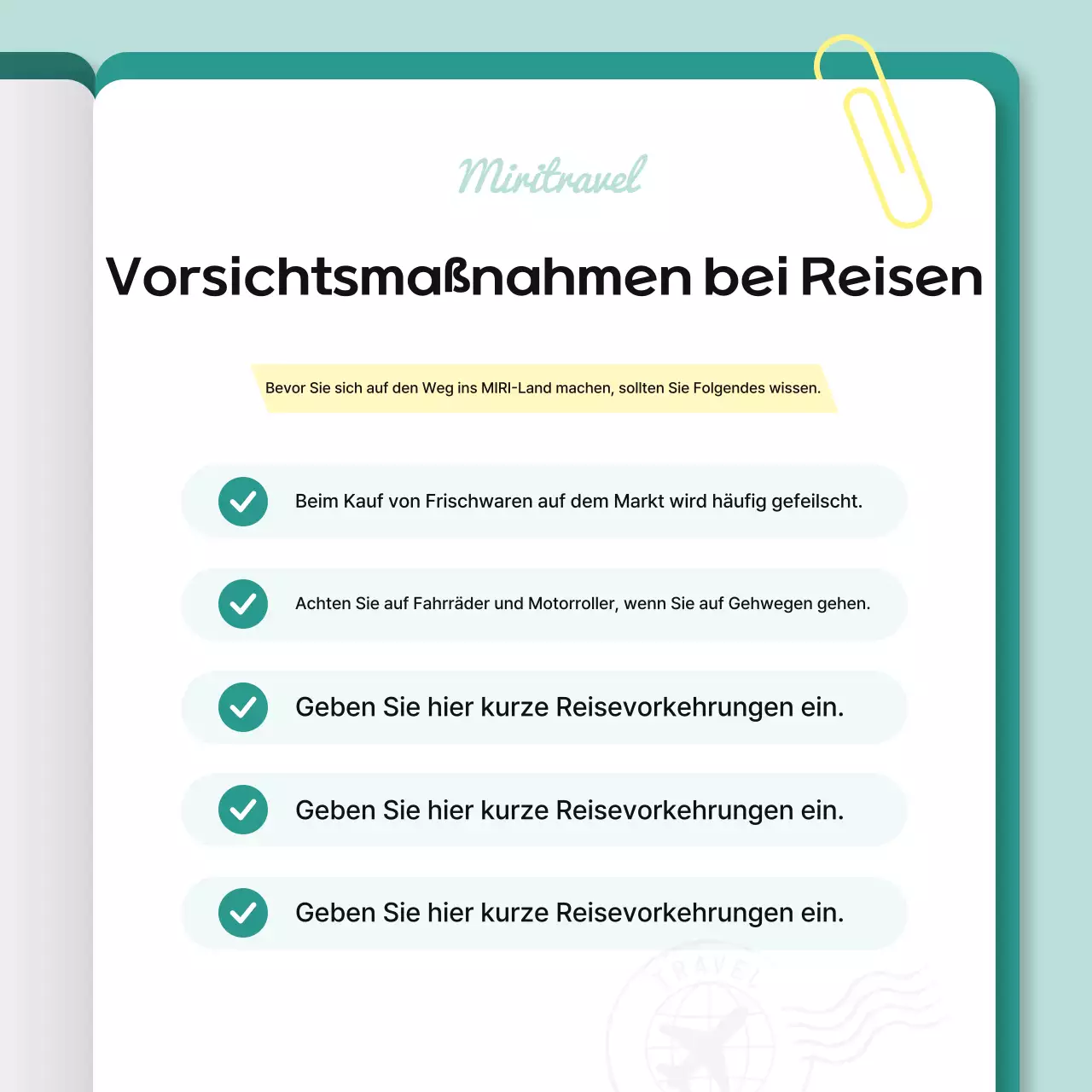 Mint Simple Reiseführer