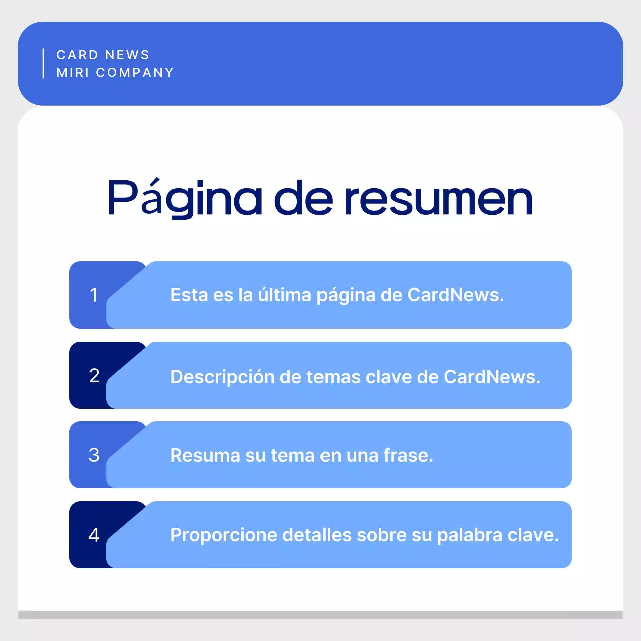 Puestos de trabajo sencillos en azul