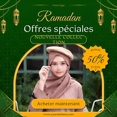 Promotion de la mode verte et élégante pour le ramadan