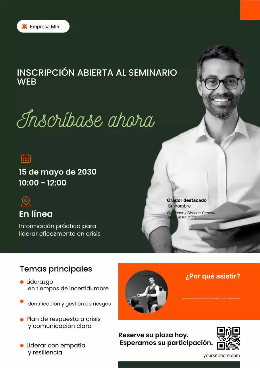 invitación de empresa moderna y ecológica
