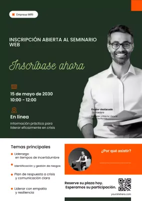 invitación de empresa moderna y ecológica