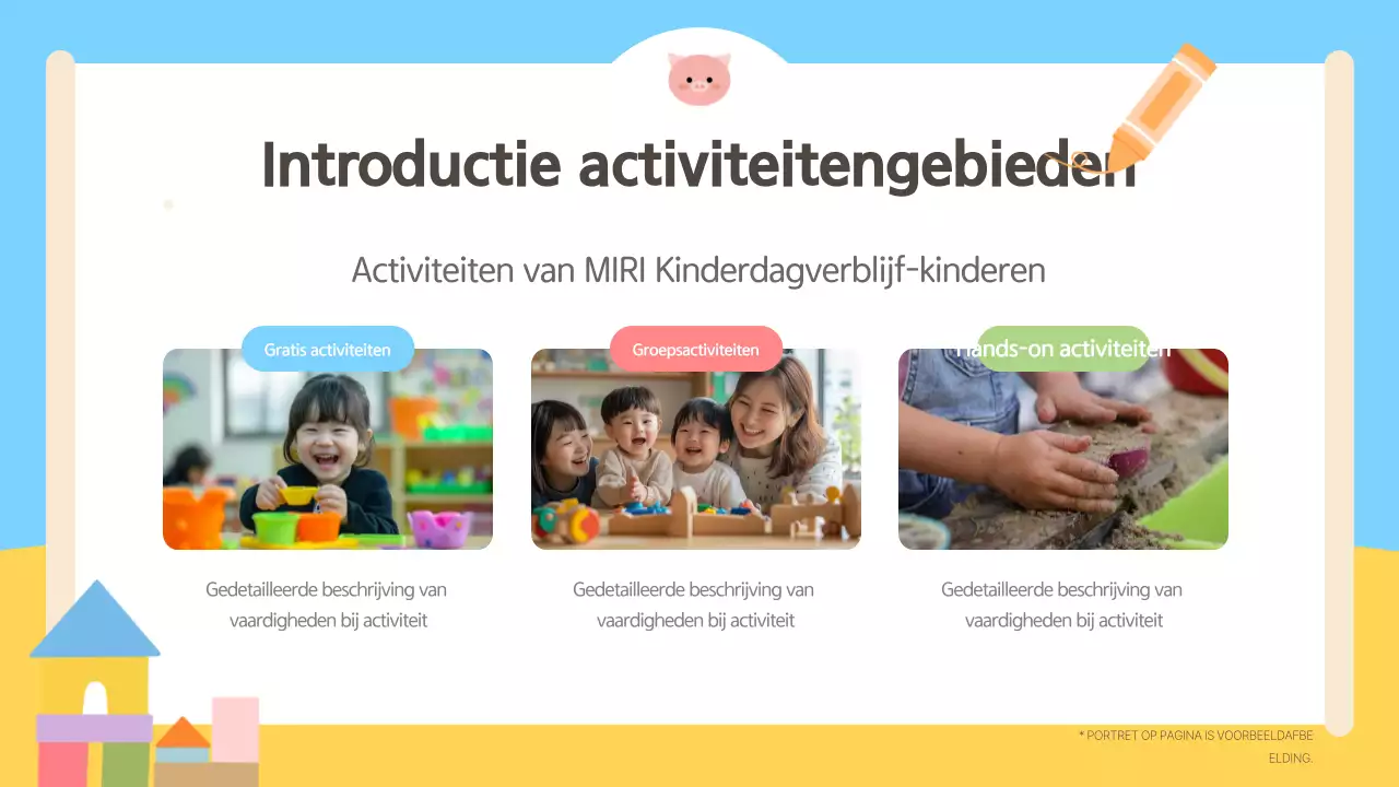 Leuke Oriëntatiegids voor ouders in lichtblauw en geel