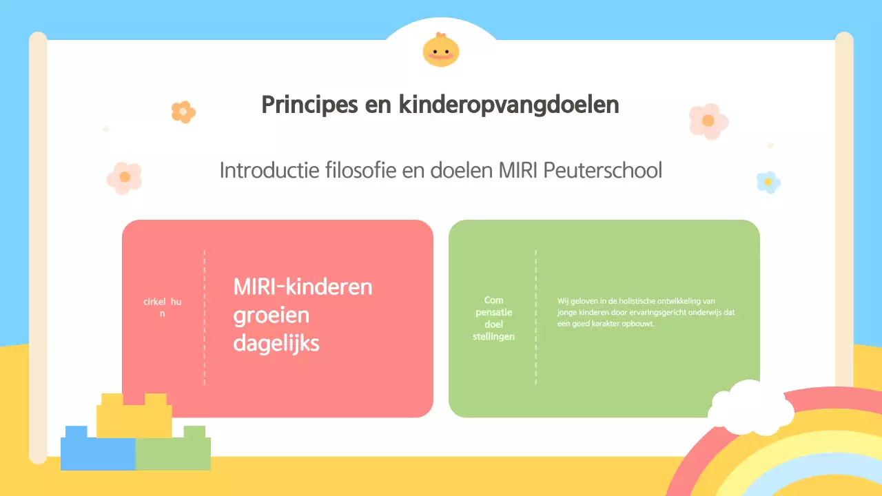 Leuke Oriëntatiegids voor ouders in lichtblauw en geel