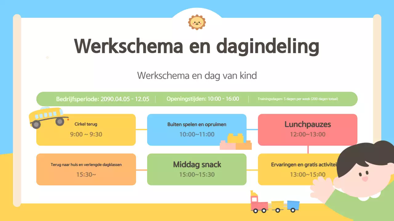 Leuke Oriëntatiegids voor ouders in lichtblauw en geel