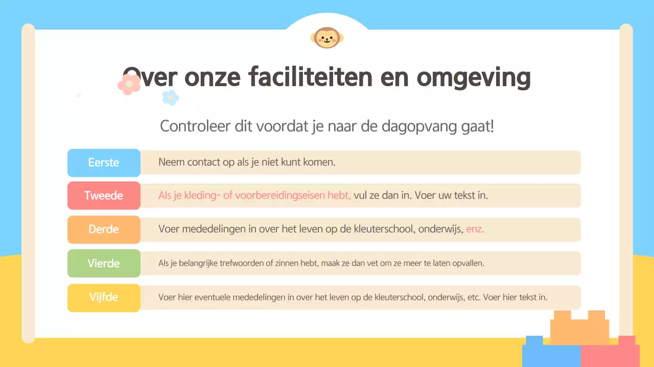 Leuke Oriëntatiegids voor ouders in lichtblauw en geel